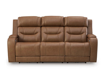 Knightington Power Reclining Sofa with Audio Seating - Theo's Factory Direct Mattress & Furniture (Columbus, OH)