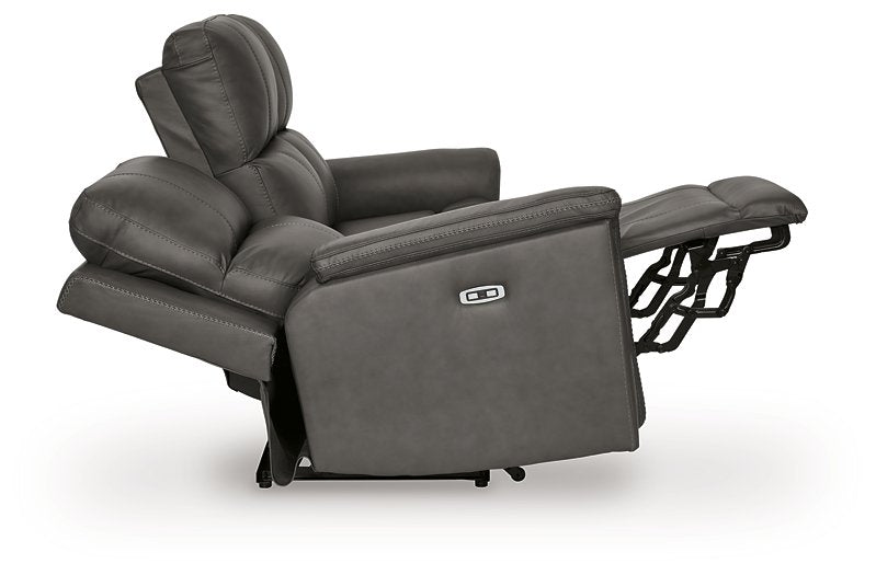 Bleckley Power Reclining Sofa - Theo's Factory Direct Mattress & Furniture (Columbus, OH)