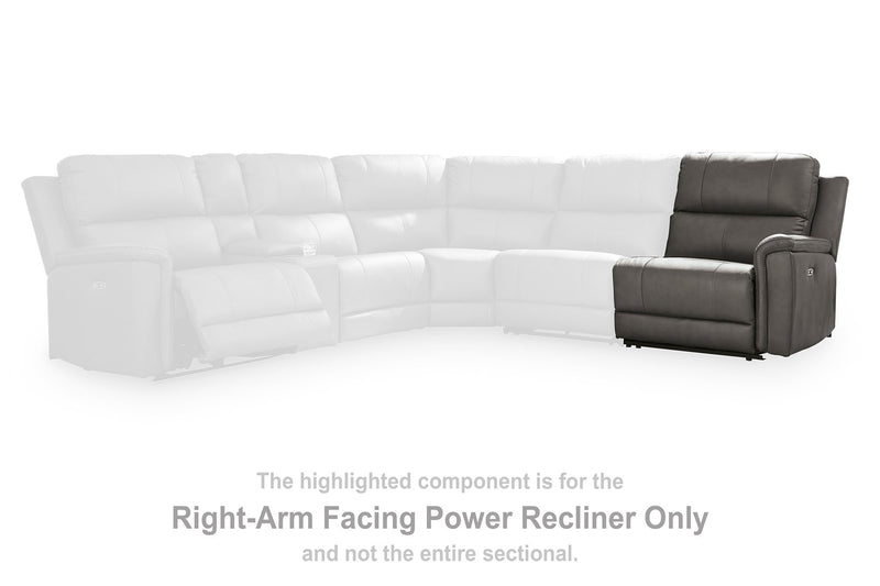 Bleckley Power Reclining Sectional - Theo's Factory Direct Mattress & Furniture (Columbus, OH)