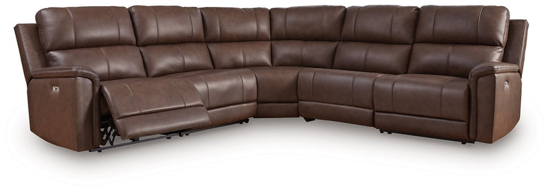 Bleckley Power Reclining Sectional - Theo's Factory Direct Mattress & Furniture (Columbus, OH)
