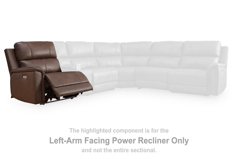Bleckley Power Reclining Sectional - Theo's Factory Direct Mattress & Furniture (Columbus, OH)