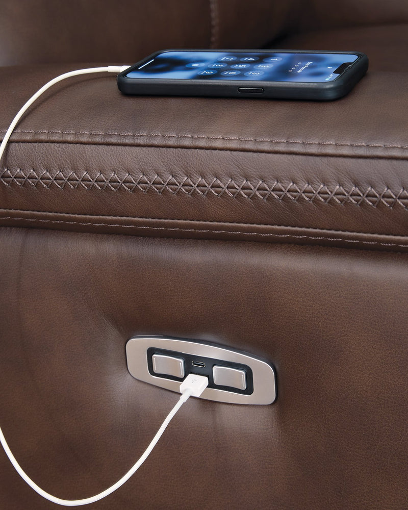 Bleckley Power Reclining Sectional - Theo's Factory Direct Mattress & Furniture (Columbus, OH)