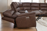 Bleckley Power Reclining Sectional - Theo's Factory Direct Mattress & Furniture (Columbus, OH)