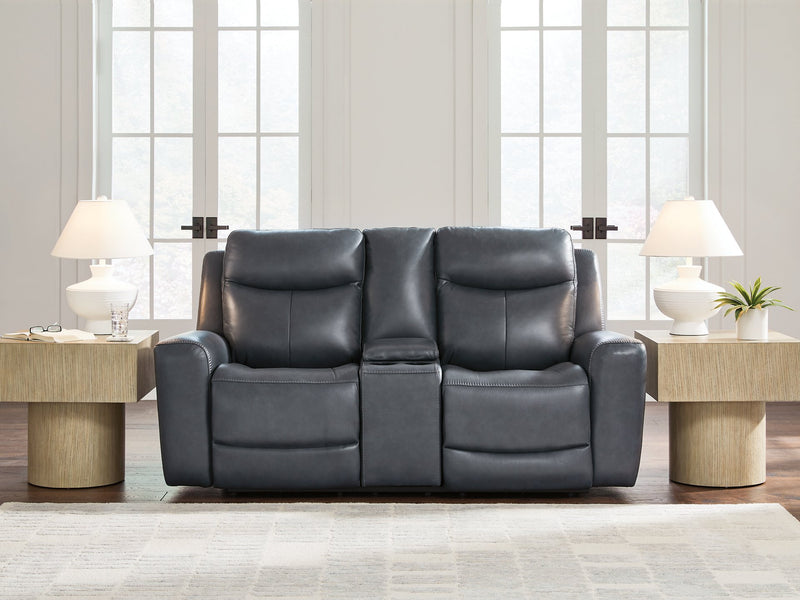 Next Move Power Reclining Loveseat - Theo's Factory Direct Mattress & Furniture (Columbus, OH)