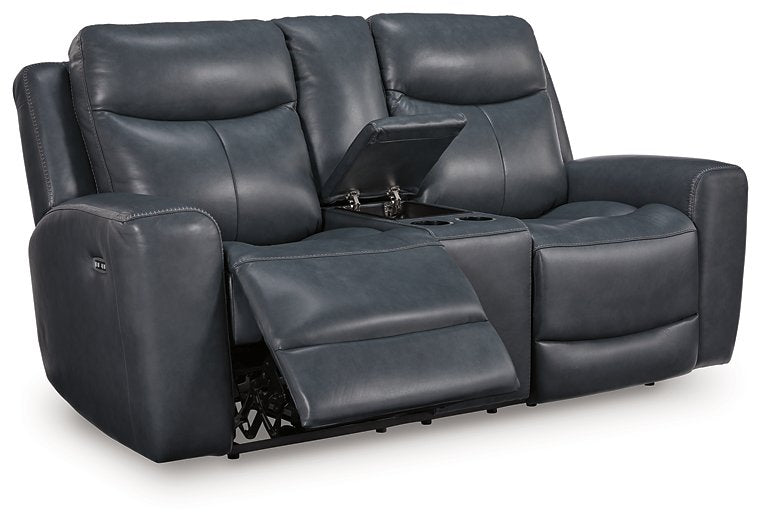 Next Move Power Reclining Loveseat - Theo's Factory Direct Mattress & Furniture (Columbus, OH)