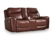 Next Move Power Reclining Loveseat with Console - Theo's Factory Direct Mattress & Furniture (Columbus, OH)