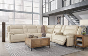 Double Deal Reclining Sectional with 2 Consoles - Theo's Factory Direct Mattress & Furniture (Columbus, OH)
