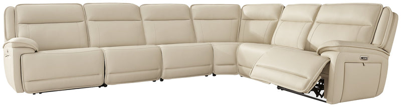Double Deal Reclining Sectional - Theo's Factory Direct Mattress & Furniture (Columbus, OH)