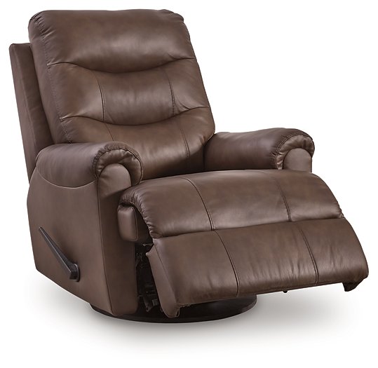 Flynwood Swivel Glider Recliner - Theo's Factory Direct Mattress & Furniture (Columbus, OH)