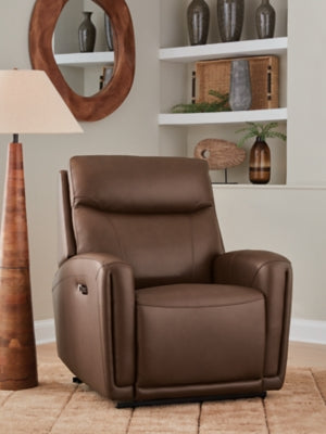 Pincara Power AutoGlide Recliner - Theo's Factory Direct Mattress & Furniture (Columbus, OH)