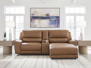 DeepWakes Power Reclining Sectional with Chaise - Theo's Factory Direct Mattress & Furniture (Columbus, OH)