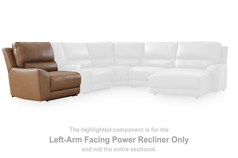DeepWakes Power Reclining Sectional - Theo's Factory Direct Mattress & Furniture (Columbus, OH)