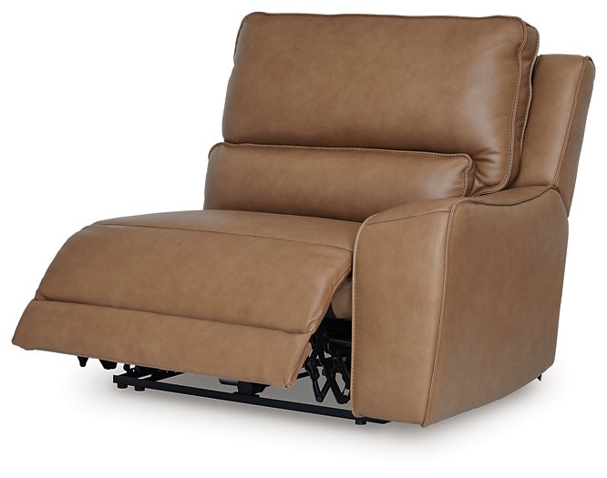 DeepWakes Power Reclining Sectional with Chaise - Theo's Factory Direct Mattress & Furniture (Columbus, OH)