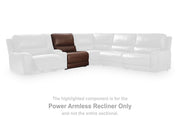 DeepWakes Power Reclining Sectional with Chaise - Theo's Factory Direct Mattress & Furniture (Columbus, OH)