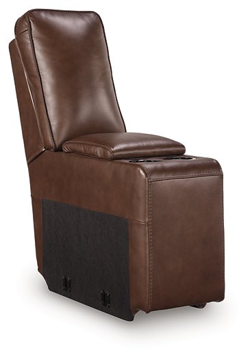 DeepWakes Power Reclining Sectional with Chaise - Theo's Factory Direct Mattress & Furniture (Columbus, OH)