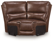 DeepWakes Power Reclining Sectional with Chaise - Theo's Factory Direct Mattress & Furniture (Columbus, OH)