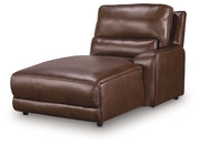 DeepWakes Power Reclining Sectional with Chaise - Theo's Factory Direct Mattress & Furniture (Columbus, OH)
