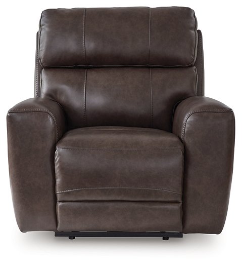 Crossplex Power Recliner - Theo's Factory Direct Mattress & Furniture (Columbus, OH)