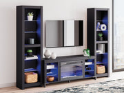 Cayberry Entertainment Center with Electric Fireplace - Theo's Factory Direct Mattress & Furniture (Columbus, OH)