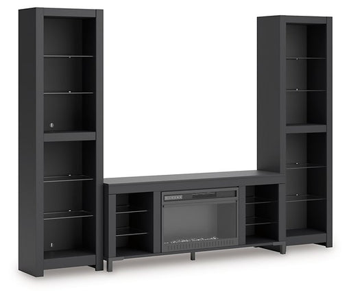 Cayberry Entertainment Center with Electric Fireplace - Theo's Factory Direct Mattress & Furniture (Columbus, OH)