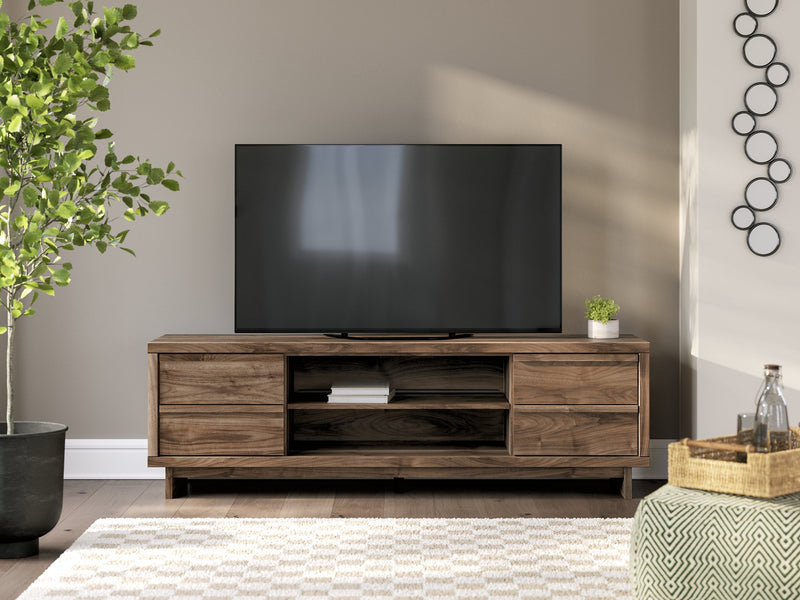 Zadilyn 72" TV Stand with Electric Fireplace - Theo's Factory Direct Mattress & Furniture (Columbus, OH)