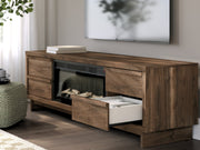 Zadilyn 72" TV Stand with Electric Fireplace - Theo's Factory Direct Mattress & Furniture (Columbus, OH)