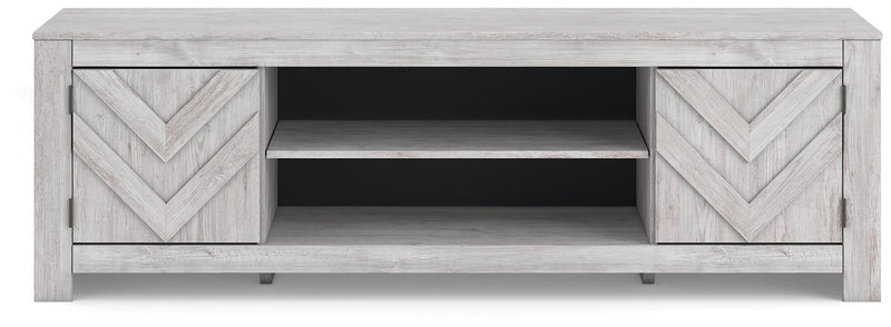 Cayboni 71" TV Stand with Electric Fireplace - Theo's Factory Direct Mattress & Furniture (Columbus, OH)