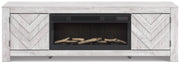 Cayboni 71" TV Stand with Electric Fireplace - Theo's Factory Direct Mattress & Furniture (Columbus, OH)