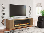 Camdill 80" TV Stand with Electric Fireplace - Theo's Factory Direct Mattress & Furniture (Columbus, OH)