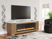 Camdill 80" TV Stand with Electric Fireplace - Theo's Factory Direct Mattress & Furniture (Columbus, OH)