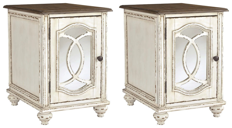 Realyn End Table Set