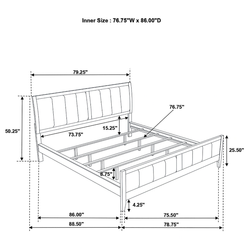 Wilkes Panel Bed