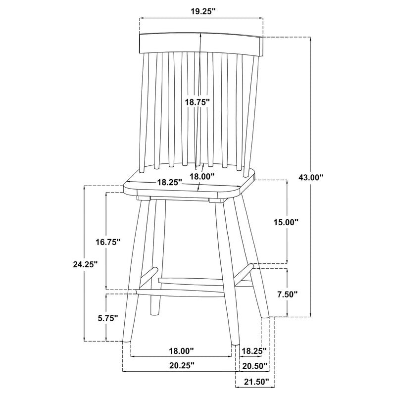 Andrews Counter Height Dining Set