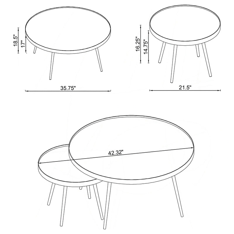 Kaelyn Nesting Coffee Table